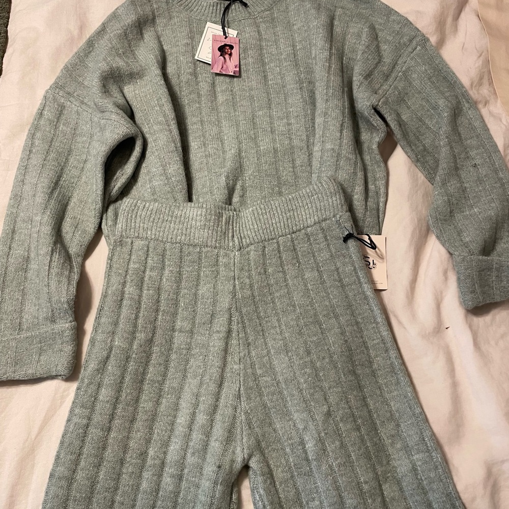 Sincerely Jules Ribbed Lounge Set